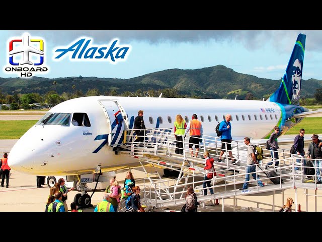TRIP REPORT | Epic Flight to San Francisco! | Los Angeles to San Francisco | Alaska E175