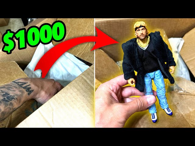 Unboxing A $1,000 WWE Action Figure MYSTERY BOX