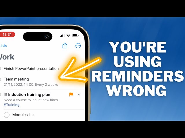 Become a Reminders PRO with this iPhone Tutorial!
