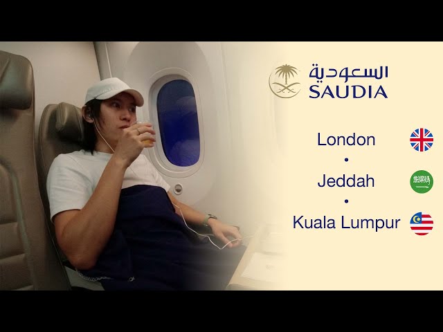 Underwhelming Saudi Airline Experience + Alfursan Lounge Tour | London - Jeddah - Kuala Lumpur