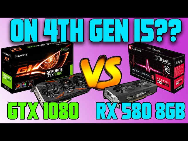 GTX 1080 vs RX 580 using i5-4570! HUGE BOTTLENECK?? (10 Games tested)