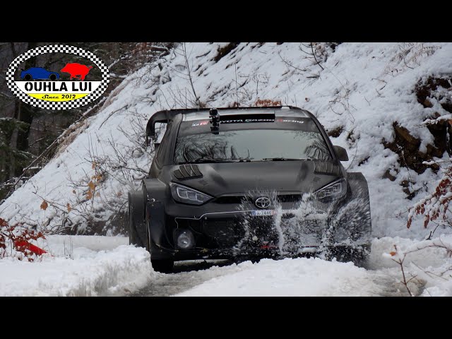 Tests Day Sébastien Ogier Toyota GR Yaris Rally1 Rallye Monte Carlo WRC 2024