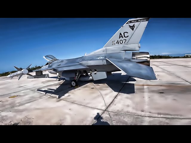 U.S. F-16 Vipers Prep For Agile Combat Employment