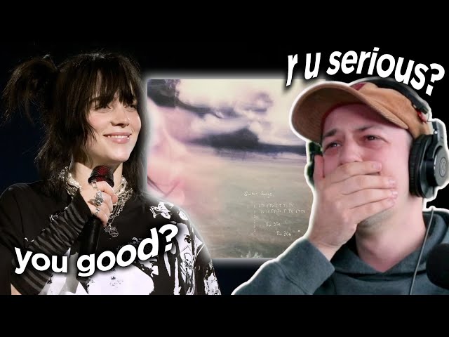 bawling to GUITAR SONGS by BILLIE EILISH *TV & The 30th Reaction*