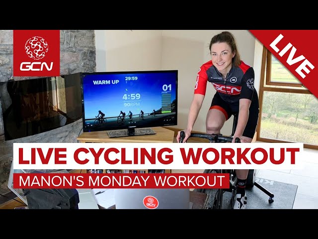 LIVE Indoor Cycling Workout | Manon's Interval Training Session