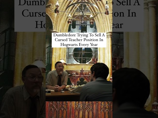 Dumbledore Selling A Cursed Job Position In Hogwarts #harrypottermeme
