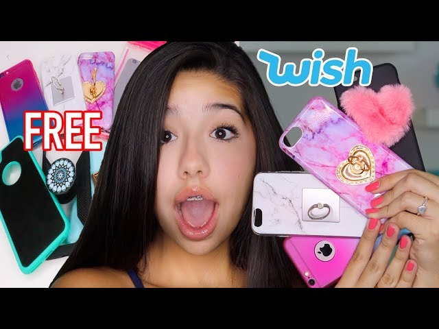 Unboxing Free iPhone Cases From Wish!