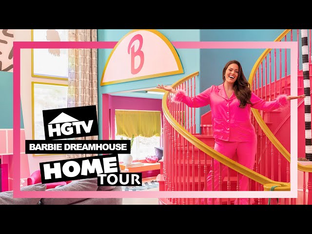 Ashley Graham Tours the Real Life Barbie Dreamhouse | HGTV