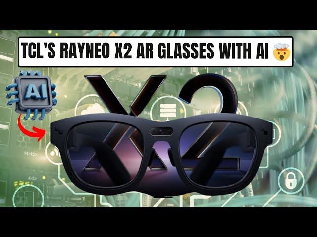 TCL's RayNeo X2 AR Glasses with AI are GAME-CHANGING 🤯 @rayneo_global
