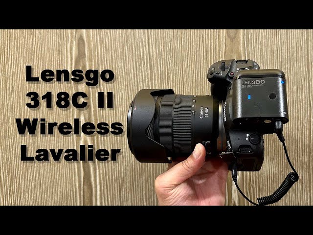 Lensgo 318C II Wireless Lavalier (This actually makes Sense!)