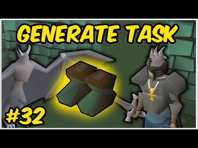 The 100 hour boots grind - GenerateTask #32