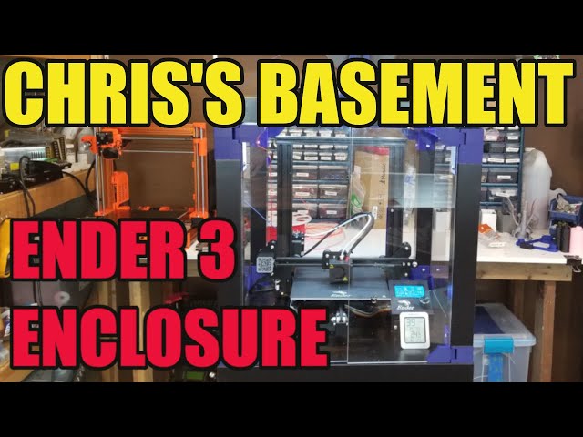 Ender 3 - Prusa V2 Lack Table - Enclosure Build - Chris's Basement