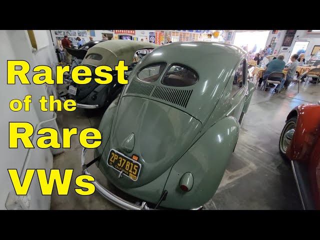RARE VW Private Collection EPIC Amazing - VW beetles Busses  - Coach Built Cars