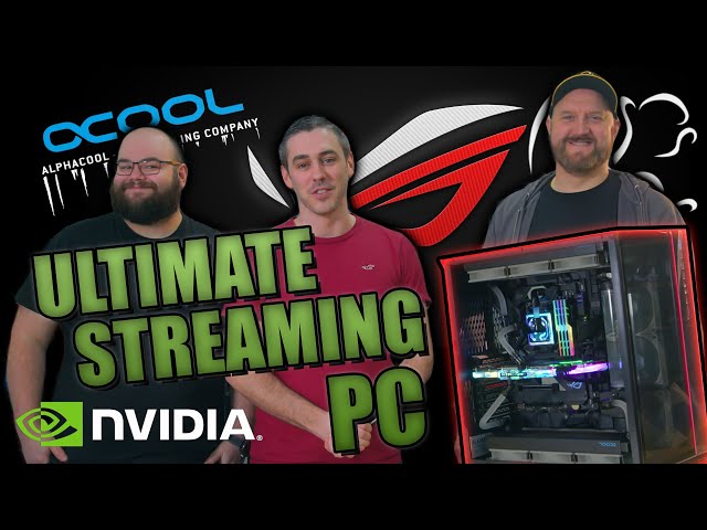 Building The ULTIMATE Custom Watercooled Streaming PC!
