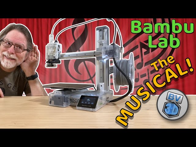 Play Music On Your Bambu Lab A1 or A1 Mini & Make Your Own Tunes!
