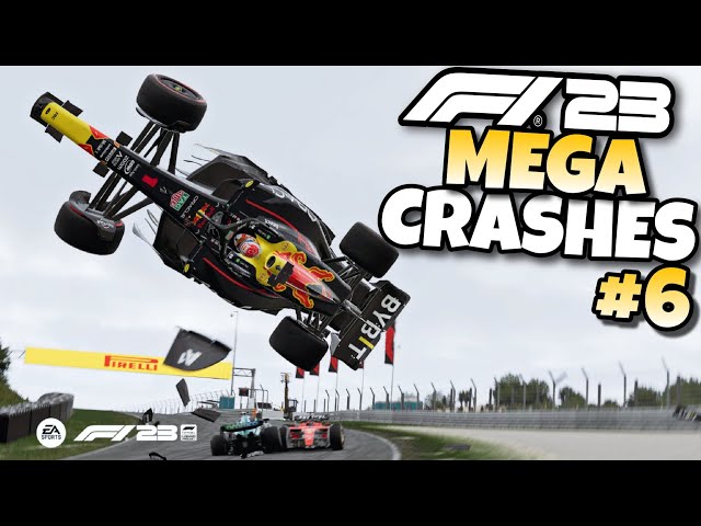 F1 23 MEGA CRASHES #6