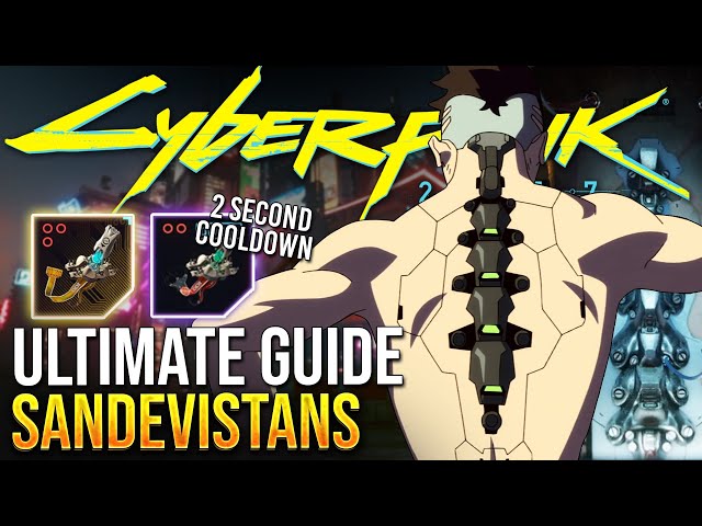 Cyberpunk 2077 - Best Sandevistan Locations & How To Get Them For David Martinez Build