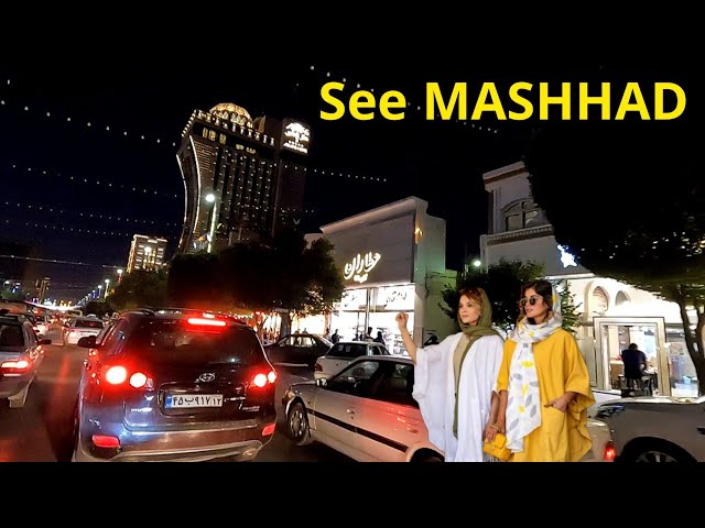 IRAN 2022 - Visiting different parts of Mashhad City | Motorcycling