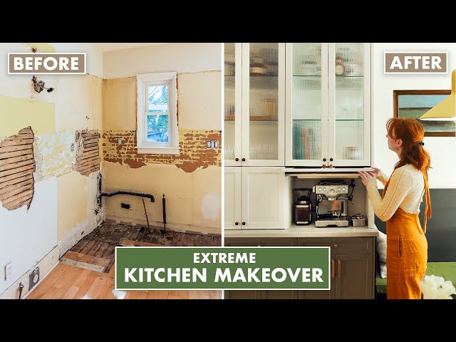 COMPLETE EXTREME KITCHEN MAKEOVER (WITH REVEAL!!)