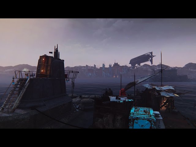 Submarine Player Home - Dauntless - Fallout 4 Mods (PC/Xbox One)