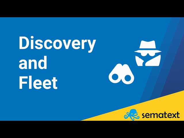 Fleet & Discovery | Sematext
