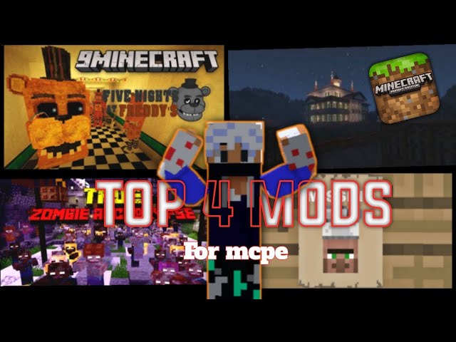 Top 4 epic map mod for minecraft pocket edition || Which blow your mind | Best maps 1.20