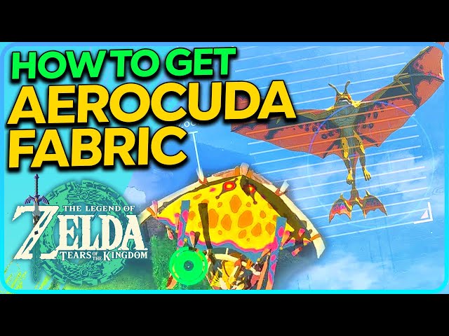 How to Get Aerocuda Fabric Paraglider Zelda Tears of the Kingdom