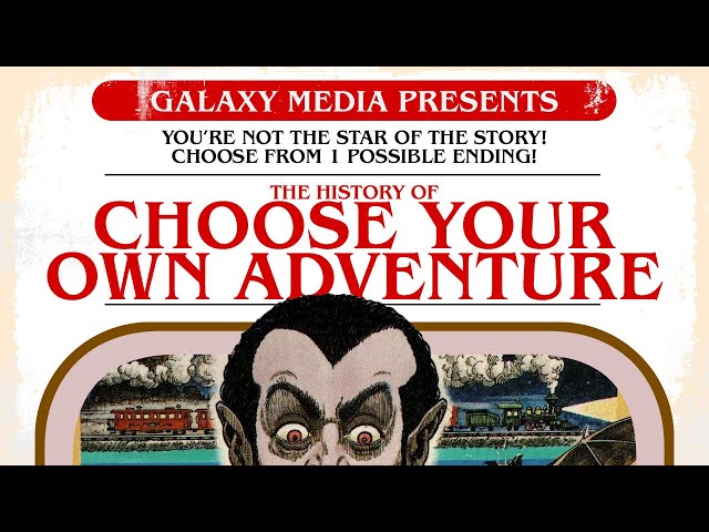 The Rise & Fall & Rise of Choose Your Own Adventure Books
