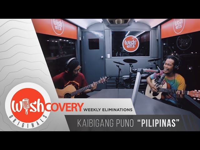 Kaibigang Puno performs "Pilipinas" LIVE on Wish 107.5 Bus