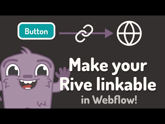 Rive button Implementation in Webflow - JS Runtime