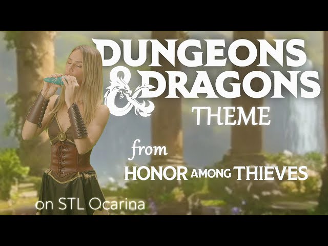 Dungeons and Dragons Theme from Dungeons & Dragons Honor Among Thieves on STL Druid Ocarina
