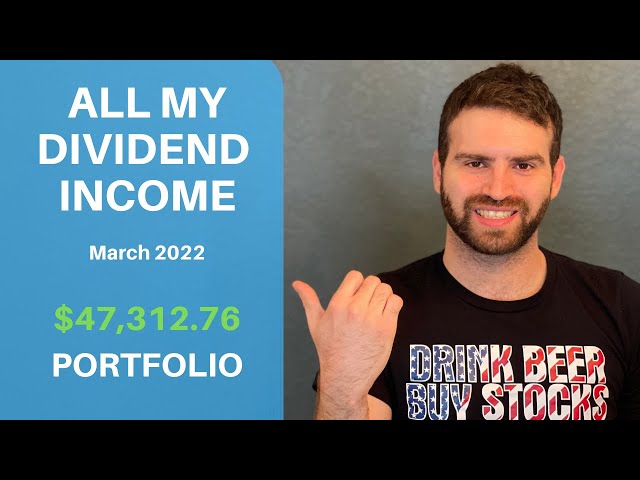 Dividend Income From My $47,312 Dividend Stock Portfolio