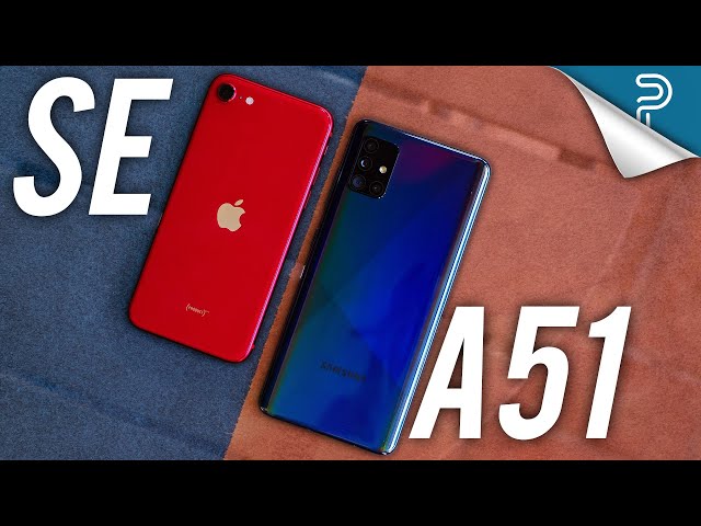Apple iPhone SE vs Samsung Galaxy A51 - BEST $399 phone?