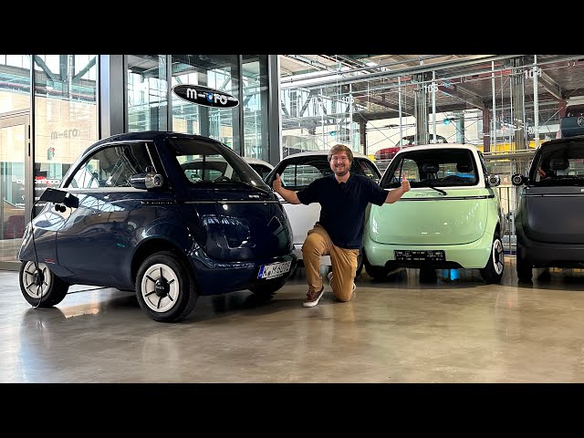 I Drive The Microlino For The First Time! A Reimagined Electric Isetta