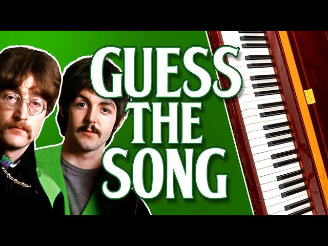 Can you guess the Beatles song from the keyboard part?