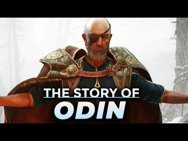 God of War Ragnarok The Story of ODIN the All Father - All Odin Scenes + Dialogue