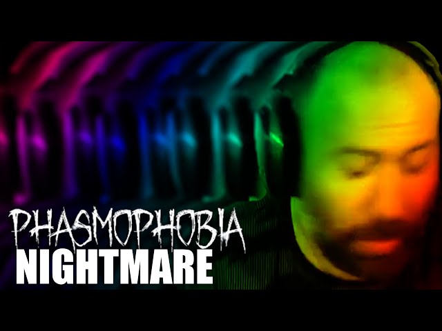 NIGHTMARE MODE IS... A NIGHTMARE | Phasmophobia