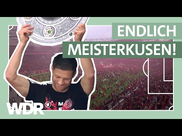 Nie mehr "Vizekusen": Bayer Leverkusen ist Deutscher Meister | ZwWdF | WDR