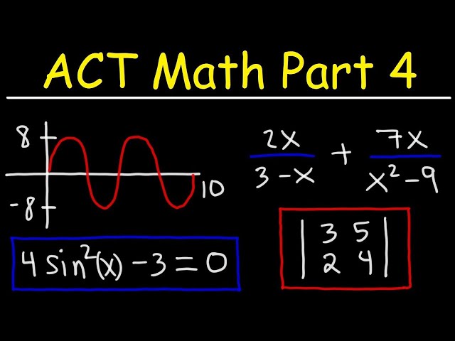 ACT Math Prep Part 4 - Membership