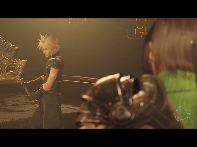 Yuffie and Cait's reactions to Cloud mentioning them as enemies