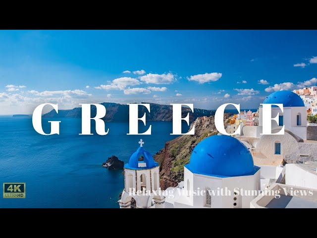 Greece|A Visual Journey Through the Land of Gods 🏛️🌿Relaxation Film with Relaxing Music Nature Video