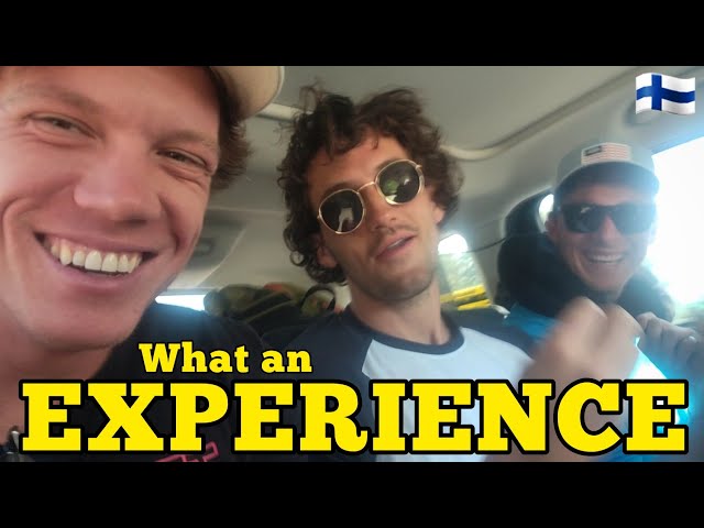 Finland Vlog! First Time Out Of North America! w/ Adam Hammes, Jeff Korns, and Cade