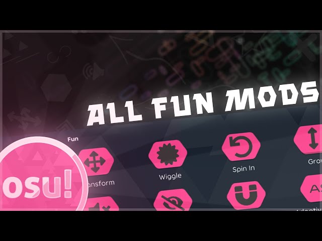 «🟣» All Fun Mods Showcase | osu!lazer