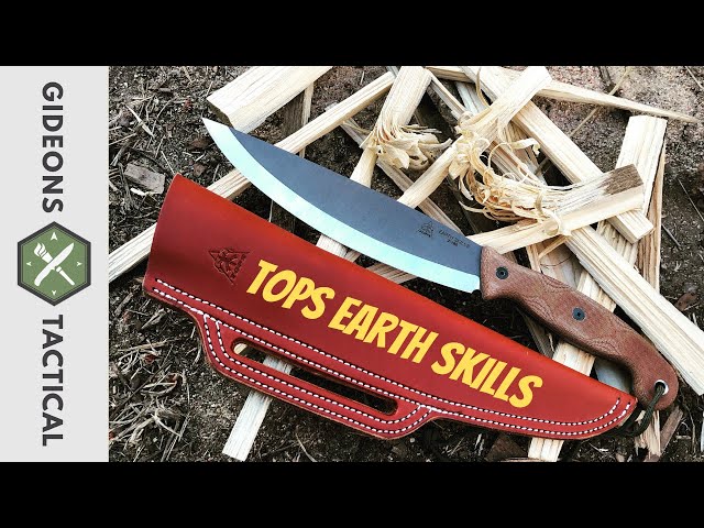 A Machete & A Scandi Have A Baby: TOPS Earth Skills Knife