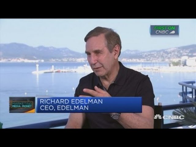 Edelman CEO: It's a time of brand democracy | Marketing Media Money
