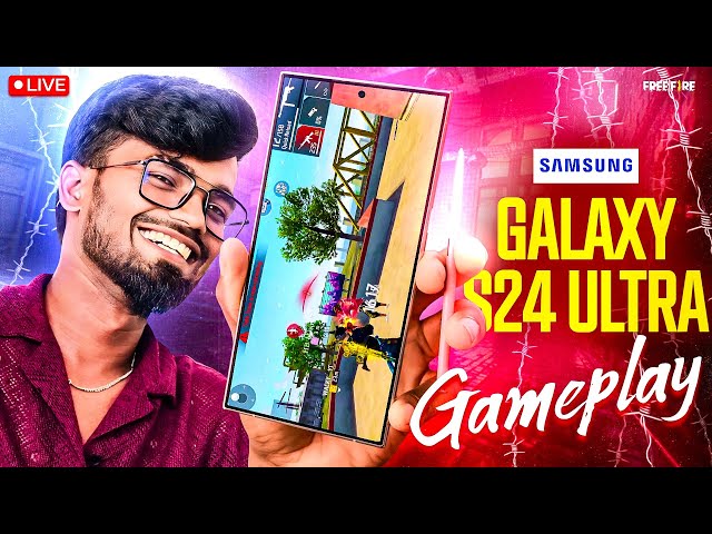 GalaxyS24 Ultra Mobile Gameplay!! || ENTERTAINMENT FREE!! CS RANKED FUNNY GAMEPLAY TAMIL!!