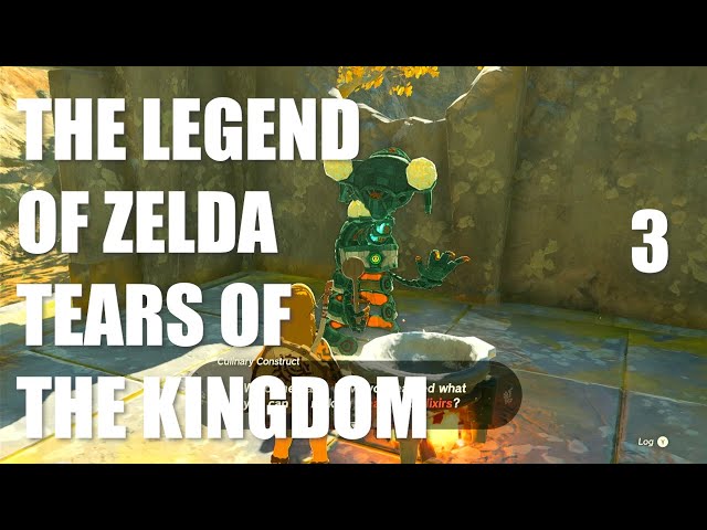The Legend of Zelda Tears of the Kingdom Gameplay Walkthrough Part 3 The Second Shrine
