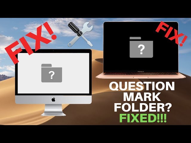 Question Mark Folder Fix in Detail – Why? And How to fix on any Apple Mac!
