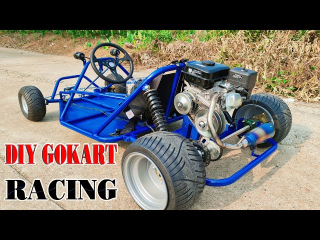 Upgrade DIY F1 3000w Go kart to Go Kart Racing 200c CVT Gearbox