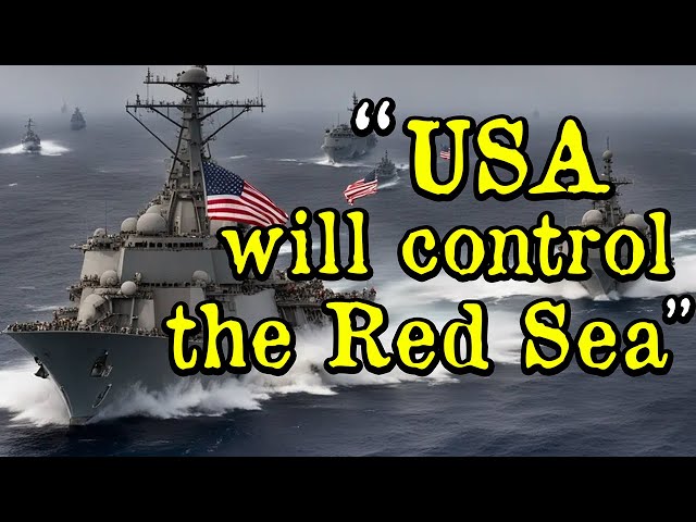 US FIERCE RETALIATION IN THE RED SEA, THREE REBEL SHIPS DOWN!!
